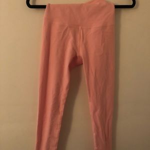 Beyond Yoga coral pink legging